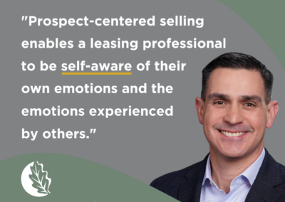 How Prospect-Centered Selling Impacts Lease Up