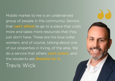 Ep. 25 Serving the Middle Market: How 12 Oaks Creates Value and Community for Independent Living Residents